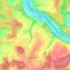 Bayard-sur-Marne topographic map, elevation, terrain