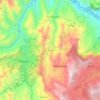 Pueblorrico topographic map, elevation, terrain