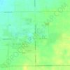 Topeka topographic map, elevation, terrain