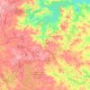 Костомукшский городской округ topographic map, elevation, terrain