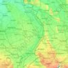Limburg-Noord topographic map, elevation, terrain