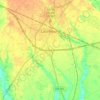 Laurinburg topographic map, elevation, terrain