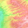 Лосиха topographic map, elevation, terrain