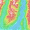 Mount Seymour Provincial Park topographic map, elevation, terrain