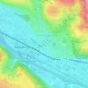 Oberesslingen topographic map, elevation, terrain