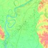 Tunica County topographic map, elevation, terrain