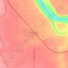 Murtaugh topographic map, elevation, terrain