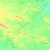 Ribeirópolis topographic map, elevation, terrain