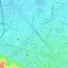 Palebon topographic map, elevation, terrain