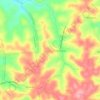 Vila Souza topographic map, elevation, terrain