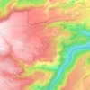 Charmensac topographic map, elevation, terrain