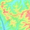 Orciano Pisano topographic map, elevation, terrain