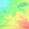 Vila-sana topographic map, elevation, terrain