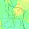 Janesville topographic map, elevation, terrain