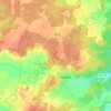 Meigné topographic map, elevation, terrain