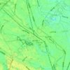 Miyashiro topographic map, elevation, terrain