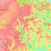 Benedito Bentes topographic map, elevation, terrain