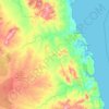 Kilwa topographic map, elevation, terrain