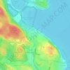 Egg topographic map, elevation, terrain