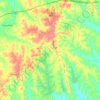Natchez Trace State Park topographic map, elevation, terrain