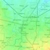 Madiun topographic map, elevation, terrain