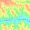Melrose topographic map, elevation, terrain