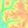Montross topographic map, elevation, terrain