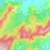 Canencia topographic map, elevation, terrain