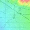 Buena Park topographic map, elevation, terrain