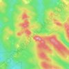 Milan topographic map, elevation, terrain