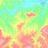 São Manoel do Norte topographic map, elevation, terrain