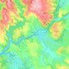 Bagnac-sur-Célé topographic map, elevation, terrain
