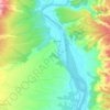 Aldover topographic map, elevation, terrain
