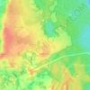 Старая Пустошь topographic map, elevation, terrain