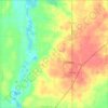 Reading Township topographic map, elevation, terrain