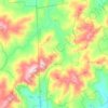 Batchelders Grant Township topographic map, elevation, terrain