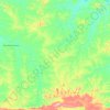 Nova Monte Verde topographic map, elevation, terrain