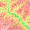 彬州市 topographic map, elevation, terrain