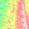 São Miguel do Tapuio topographic map, elevation, terrain