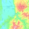 Owyhee topographic map, elevation, terrain