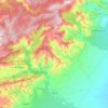 la Sénia topographic map, elevation, terrain