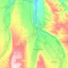 Nogaysky District topographic map, elevation, terrain