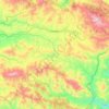 İmranlı topographic map, elevation, terrain