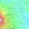 Sukatani topographic map, elevation, terrain