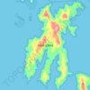 Hook Island topographic map, elevation, terrain