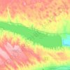Lake McConaughy topographic map, elevation, terrain