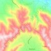 Mutituni ward topographic map, elevation, terrain