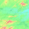 Rio Piranhas topographic map, elevation, terrain