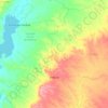 Chibolo topographic map, elevation, terrain