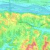 Blennerhassett topographic map, elevation, terrain